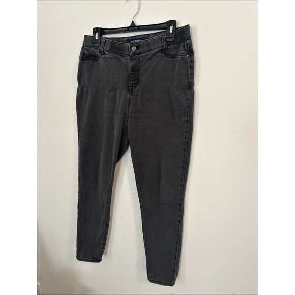 Women’s Small Isaac Mizrahi Black Denim Jeans - Picture 2 of 5